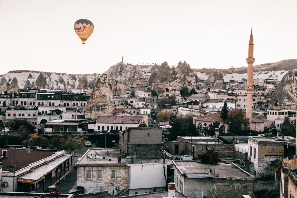 balloon ride in Goreme